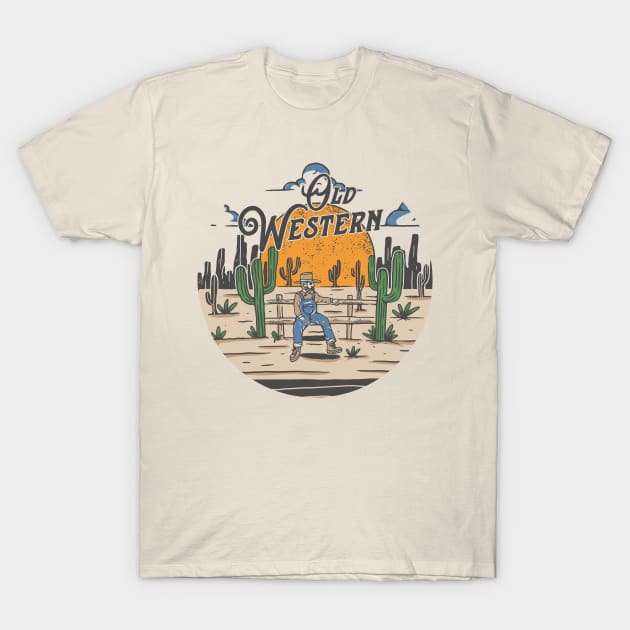 Old Western T-Shirt by TerpeneTom